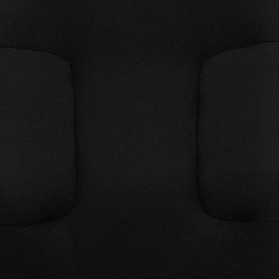 Emma And Oliver Mid-Back Fabric Executive Swivel Office Chair With Nylon Arms 9 Emma And Oliver Mid-Back Fabric Executive Swivel Office Chair With Nylon Arms - Image 9