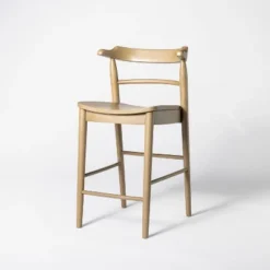Kaysville Curved Back Wood Counter Height Barstool - Threshold™ Designed With Studio McGee 19 Kaysville Curved Back Wood Counter Height Barstool - Threshold™ Designed With Studio McGee -Living Space Shop GUEST 023f7aed 536a 4f95 b97e 35970af67510