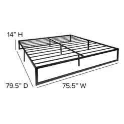 Flash Furniture 14 Inch Metal Platform Bed Frame With 10 Inch Pocket Spring Mattress In A Box And 2 Inch Cool Gel Memory Foam Topper 24 Flash Furniture 14 Inch Metal Platform Bed Frame With 10 Inch Pocket Spring Mattress In A Box And 2 Inch Cool Gel Memory Foam Topper -Living Space Shop GUEST 02edbcd7 2dc8 4c93 8c34 07016c987d19