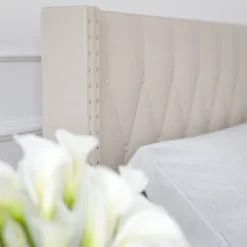 Merrick Lane Upholstered Platform Bed With Button Tufted Headboard 11 Merrick Lane Upholstered Platform Bed With Button Tufted Headboard -Living Space Shop GUEST 04c68a36 47ff 45a7 8541 6cbd8deb7caa