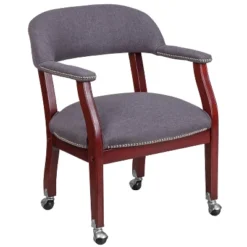 Flash Furniture Conference Chair With Accent Nail Trim And Casters 22 Flash Furniture Conference Chair With Accent Nail Trim And Casters -Living Space Shop GUEST 05947bf6 d95c 49da 8e48 2ba7b0ca2ecb