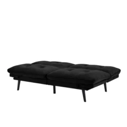 Finley Convertible Futon Sofa Bed Black - Serta 13 Finley Convertible Futon Sofa Bed Black - Serta -Living Space Shop GUEST 05f76257 a432 4c1e ba52 9cdec931b1bd
