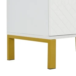 23.7" Freestanding Tipping Shoe Cabinet With Adjustable Shelves - ModernLuxe -Living Space Shop GUEST 06fff0b2 9ca0 4db0 9228 8ff14d9c9595