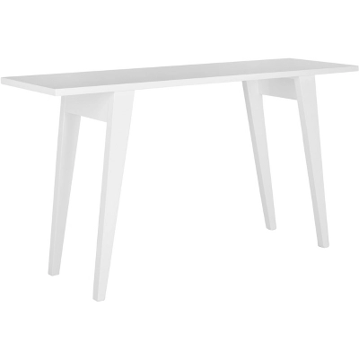 Manny Retro Mid Century Lacquer Console - White - Safavieh 2 Manny Retro Mid Century Lacquer Console - White - Safavieh - Image 2