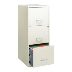 Space Solutions 18 Inch 3 Drawer Vertical Organizer Cabinet For Office, White 6 Space Solutions 18 Inch 3 Drawer Vertical Organizer Cabinet For Office, White -Living Space Shop GUEST 095a7092 a4eb 41f9 807e a13f74d63ca8