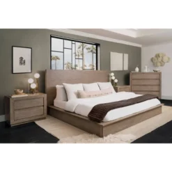 4pc Resto Bedroom Set Weathered Gray - Abbyson Living -Living Space Shop GUEST 095fc005 fdb6 4308 906a 7e0308e1ce3d