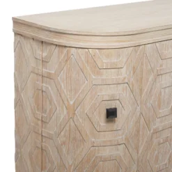 Traditional Carved Wood Curved Cabinet Brown - Olivia & May -Living Space Shop GUEST 09699483 ede7 42d7 8a60 c2c41d90bb43