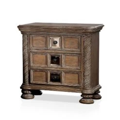 5pc Lellen Bedroom Set Beige/Rustic Natural Tone - HOMES: Inside + Out -Living Space Shop GUEST 09c52c7b 8e06 469e 9ccf beea479bd176