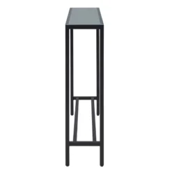 Dillard Narrow Long Console Table Black - Aiden Lane -Living Space Shop GUEST 0a35ad60 cc28 4fe0 b596 b4d7dfc8c3f9