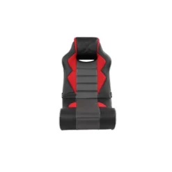 Flash Neo Fiber LED Wired Audio Floor Rocker Gaming Chair Red/Black - X Rocker