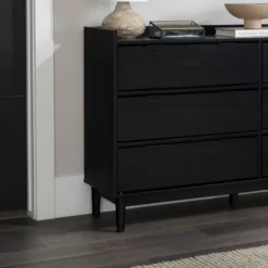 Mid-Century Modern Solid Wood 6 Drawer Double Dresser - Saracina Home -Living Space Shop GUEST 0d3deb4d 8597 4f72 8143 ca6f1c61edb4