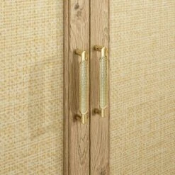 70" Farmhouse Style Natural Wood Desktop TV Stand For TVs Up To 75" Light Wood - Home Essentials -Living Space Shop GUEST 0d850e28 eb41 4592 8225 9b79b7f61526