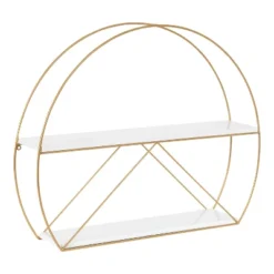 Delmar Mid-Century Modern Wall Shelf - Kate & Laurel All Things Decor -Living Space Shop GUEST 0e20a7cb a6ae 4f06 9c32 00c6e38ba45b