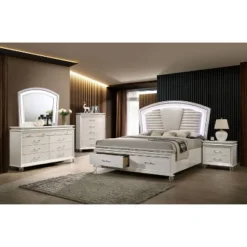 2pc Granite Nightstand And Chest Set Pearl White - HOMES: Inside + Out -Living Space Shop GUEST 0f496b93 69e7 4a00 84d4 48517da44bc8