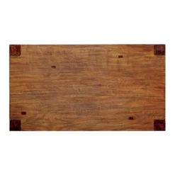 7pc Arsenio Sturdy Dining Table Set Dark Oak - HOMES: Inside + Out -Living Space Shop GUEST 0f6e0637 336f 4815 984b c1a06849f88b