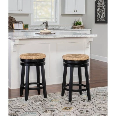 Noah Swivel Backless Counter Height Barstool - Powell 4 Noah Swivel Backless Counter Height Barstool - Powell - Image 4
