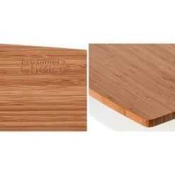 Prosumer's Choice Bamboo TV Swivel Stand For LED/LCD TV, Monitors, Stereos, Brown