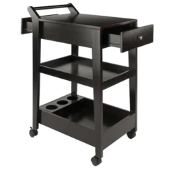 Jeston Entertainment Cart Espresso - Winsome