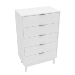 Victoria 5 Drawer Chest - Polifurniture -Living Space Shop GUEST 153d6734 b975 454a 915f 95d5584392e8