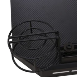 HOMCOM 47" Racing Style Gaming Desk, Z-Shaped Computer Table With LED Lights, Swivel Cup Holder, Headphone Hook And Cable Management Holes, Black 8 HOMCOM 47" Racing Style Gaming Desk, Z-Shaped Computer Table With LED Lights, Swivel Cup Holder, Headphone Hook And Cable Management Holes, Black -Living Space Shop GUEST 16850e0f 3a2c 4389 9ec2 cdeb174649e0