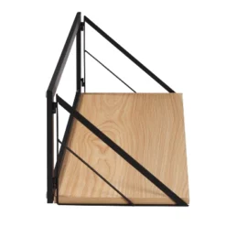 Honey-Can-Do Large Laundry Wall Shelf With Wood Light Oak -Living Space Shop GUEST 17e72143 6fbb 4a6d a96c 96e072abf834