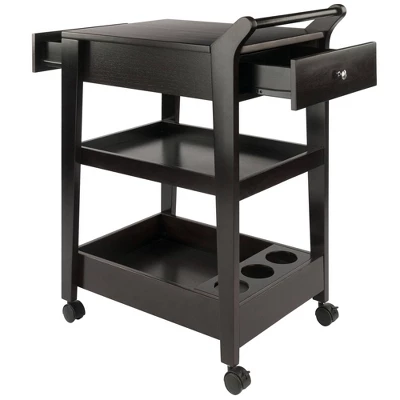Jeston Entertainment Cart Espresso - Winsome 6 Jeston Entertainment Cart Espresso - Winsome - Image 6