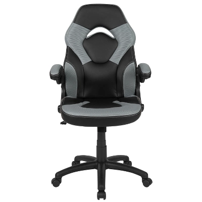 Flash Furniture X10 Gaming Chair Racing Office Ergonomic Computer PC Adjustable Swivel Chair With Flip-up Arms 2 Flash Furniture X10 Gaming Chair Racing Office Ergonomic Computer PC Adjustable Swivel Chair With Flip-up Arms - Image 2