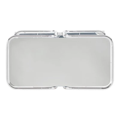 Ripley Chrome Finish Bar Cart Silver - Inspire Q 5 Ripley Chrome Finish Bar Cart Silver - Inspire Q - Image 5