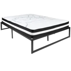 Emma And Oliver 14" Platform Bed Frame & 10" Mattress In A Box - No Box Spring Required 28 Emma And Oliver 14" Platform Bed Frame & 10" Mattress In A Box - No Box Spring Required -Living Space Shop GUEST 1a07f24e ff32 43f9 9434 6178f1f1ce43