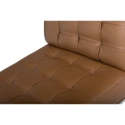Ashlar Bonded Leather Tufted Chair - Studio Designs Home -Living Space Shop GUEST 1a599164 058d 4ae9 9d1a e0eabacb4339