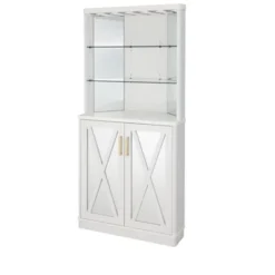 Home Source Grey Wash Corner Bar Cabinet With Mirrored Panels 21 Home Source Grey Wash Corner Bar Cabinet With Mirrored Panels -Living Space Shop GUEST 1ad82f49 6341 446f 9571 15428b3814d7