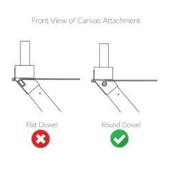 Extra Wide Director's Chair Replacement Canvas Wide Black - Flora Home -Living Space Shop GUEST 1b3416a2 3b78 45c4 8496 868d6d3d5224