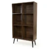 55.24" Bookcase With Adjustable Shelving - Humble Crew