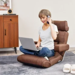 Costway Adjustable Lazy Sofa With Stepless Adjustable Back & 6-position Head/Lumbar/Seat Brown/Gray/Blue 12 Costway Adjustable Lazy Sofa With Stepless Adjustable Back & 6-position Head/Lumbar/Seat Brown/Gray/Blue -Living Space Shop GUEST 1c6a7642 101f 45ab b062 7b8d72f7fe9e