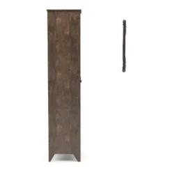 2pc Doney Armoire And Led Mirror Set Reclaimed Oak - MiBasics -Living Space Shop GUEST 1f060939 b84b 4eaf 8d0b 3c8f1cd58583