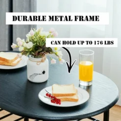 Costway 3 Pcs Dining Set 2 Chairs And Table Compact Bistro Pub Breakfast Home Kitchen 17 Costway 3 Pcs Dining Set 2 Chairs And Table Compact Bistro Pub Breakfast Home Kitchen -Living Space Shop GUEST 2044c69d 1779 4cc9 9f7d b305531db1eb