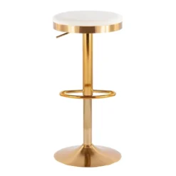 Set Of 2 Dakota Glam Adjustable Barstools - LumiSource -Living Space Shop GUEST 21d58bce 24ae 435e 98ed 69388ed3691a