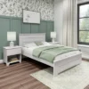 Max & Lily Farmhouse Full Bed With Panel Headboard