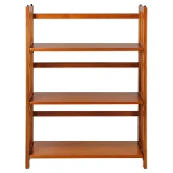 38" Folding 3 Tier Bookshelf Stackable - Flora Home -Living Space Shop GUEST 22eb8cdc d187 48d7 9511 ed94c6ea5e92