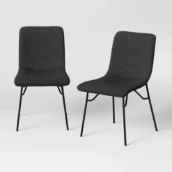 2pk Turnbull Upholstered Dining Chairs - Project 62™ -Living Space Shop GUEST 2357c71c e7f9 43ef a4db 6044e88ab305
