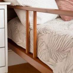 Mid Century Modern Solid Wood Spindle Daybed - Saracina Home 16 Mid Century Modern Solid Wood Spindle Daybed - Saracina Home -Living Space Shop GUEST 23cfc370 5fd9 41f9 a4dd d83881fa047f