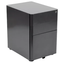 Flash Furniture Work From Home Kit - Black Computer Desk, Ergonomic Mesh Office Chair And Locking Mobile Filing Cabinet With Side Handles -Living Space Shop GUEST 255f6ab2 0a9c 410a ade3 ec7561592662