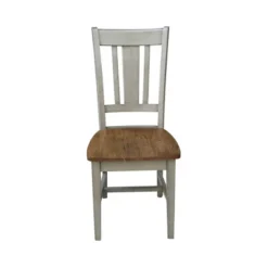 Set Of 2 San Remo Splatback Chairs - International Concepts