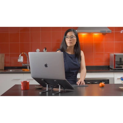 Targus Portable Ergonomic Laptop/Tablet Stand - Silver 9 Targus Portable Ergonomic Laptop/Tablet Stand - Silver - Image 9