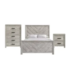 3pc Keely Panel Bedroom Set White - Picket House Furnishings -Living Space Shop GUEST 27cb47c3 934f 45b8 8fc7 f1ac0d84df9d