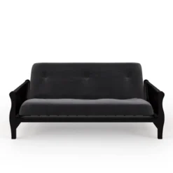 Full Chester Wood Arm Futon Frame With 8" Polyester Mattress - Room & Joy 28 Full Chester Wood Arm Futon Frame With 8" Polyester Mattress - Room & Joy -Living Space Shop GUEST 27fc2e97 bbb0 4529 9aaf 3e068a3d0885