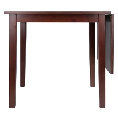 Perrone Drop Leaf Dining Table Walnut - Winsome 3 Perrone Drop Leaf Dining Table Walnut - Winsome - Image 3