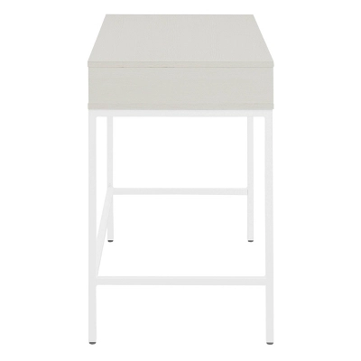 40" Contempo Desk With Drawer And Shelf White Oak - OSP Home Furnishings 2 40" Contempo Desk With Drawer And Shelf White Oak - OSP Home Furnishings - Image 2