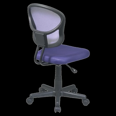 Mesh Task Chair Purple - OSP Home Furnishings 2 Mesh Task Chair Purple - OSP Home Furnishings - Image 2