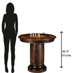 Howard Miller 699010 Howard Miller Ithaca Pub Table 699010 Hampton Cherry -Living Space Shop GUEST 2b983b0b 4bb7 4f4d a1a6 0dc90d051f7a